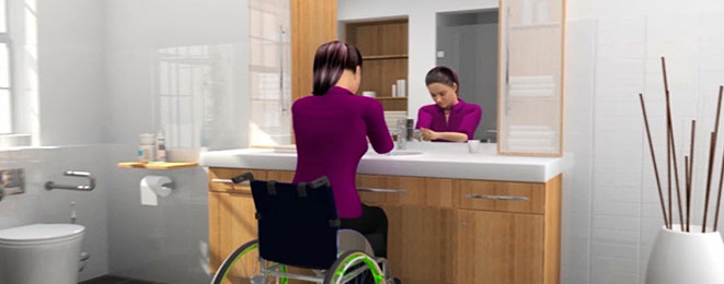 Women/Wheelchair – using Compact
