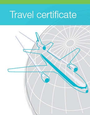 Coloplast travel certificate
