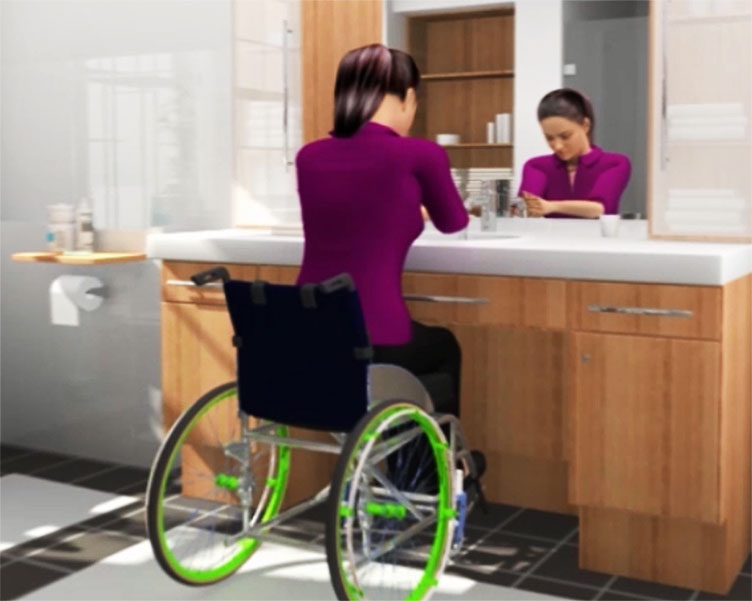 Women/Wheelchair – using Compact