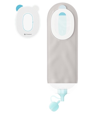 2-piece system for children with ostomy