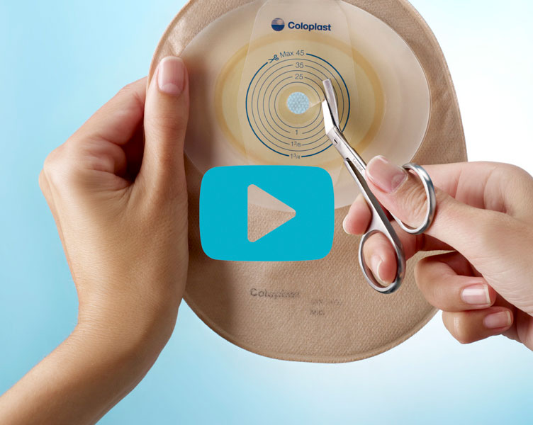 Videos on how to change or empty your ostomy bag - Coloplast Canada