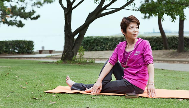 요가는 장루를 가지고 운동할 수 있는 좋은 방법입니다