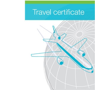 download a travel certificate