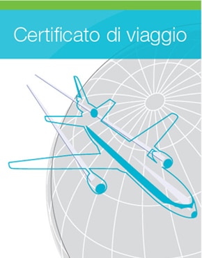 scarica il certificato di viaggio