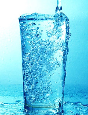 Drinking lots of water dilutes the urine and flushes bacteria out of the bladder